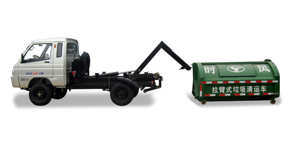 2121非凡国际风菱D版单排纯电动车厢可卸式垃圾车